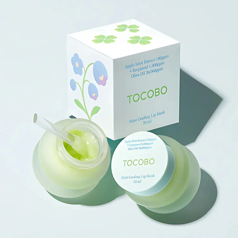 Tocobo Mint Cooling Lip Mask: Masker Bibir Dingin dengan Sensasi Menyegarkan